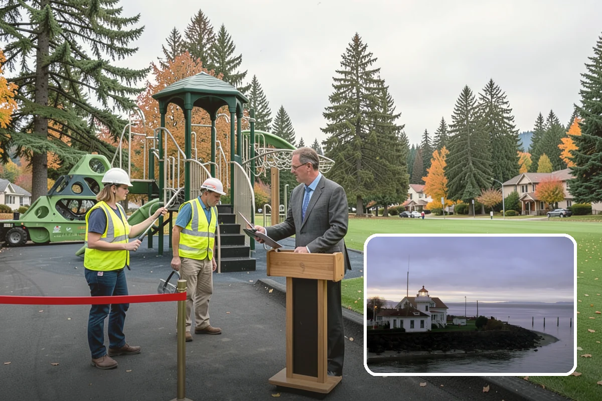 Pet Waste Station Installation in Mukilteo, Snohomish County, WA - Improves cleanliness and reduces pet-waste stormwater pollution