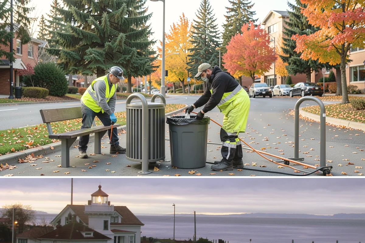 Pet Waste Station Installation in Mukilteo, Snohomish County, WA - Stations are installed year-round, with expansions often timed for spring ahead of heavier warm-season trail and park use.