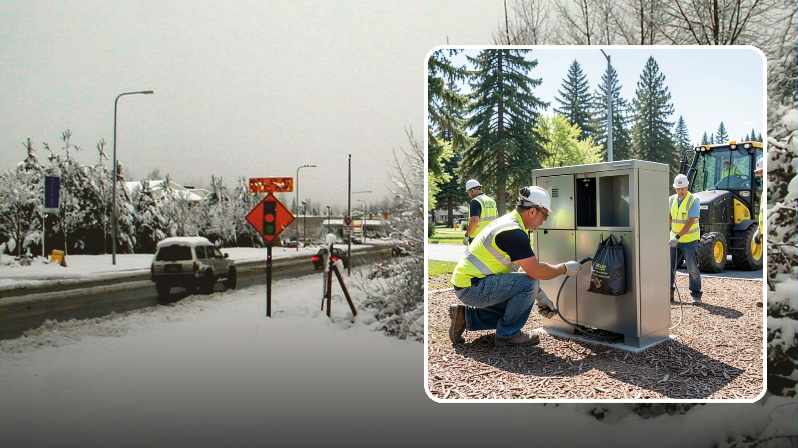Pet Waste Station Installation in Newcastle, King County, WA - We install pet waste stations with bag dispensers and anchored receptacles along trails and in parks.