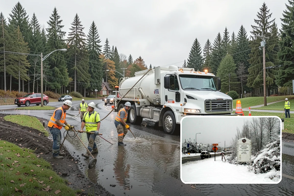 Pet Waste Station Installation in Newcastle, King County, WA - Improves cleanliness and reduces pet-waste stormwater pollution