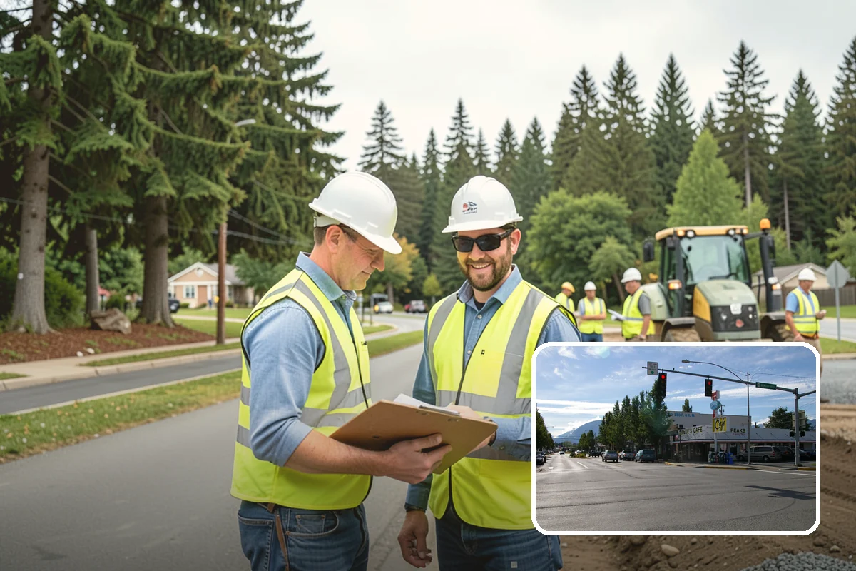 Pet Waste Station Installation in North Bend, King County, WA - Improves cleanliness and reduces pet-waste stormwater pollution