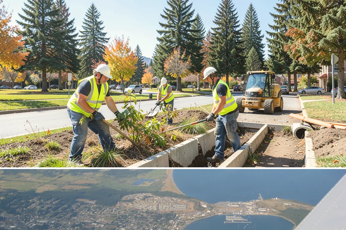 Pet Waste Station Installation in Oak Harbor, Island County, WA - Stations are installed year-round, with expansions often timed for spring ahead of heavier warm-season trail and park use.