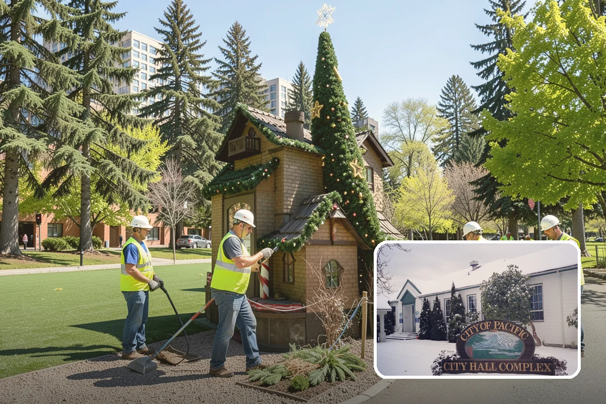 Pet Waste Station Installation in Pacific, King County, WA - Improves cleanliness and reduces pet-waste stormwater pollution