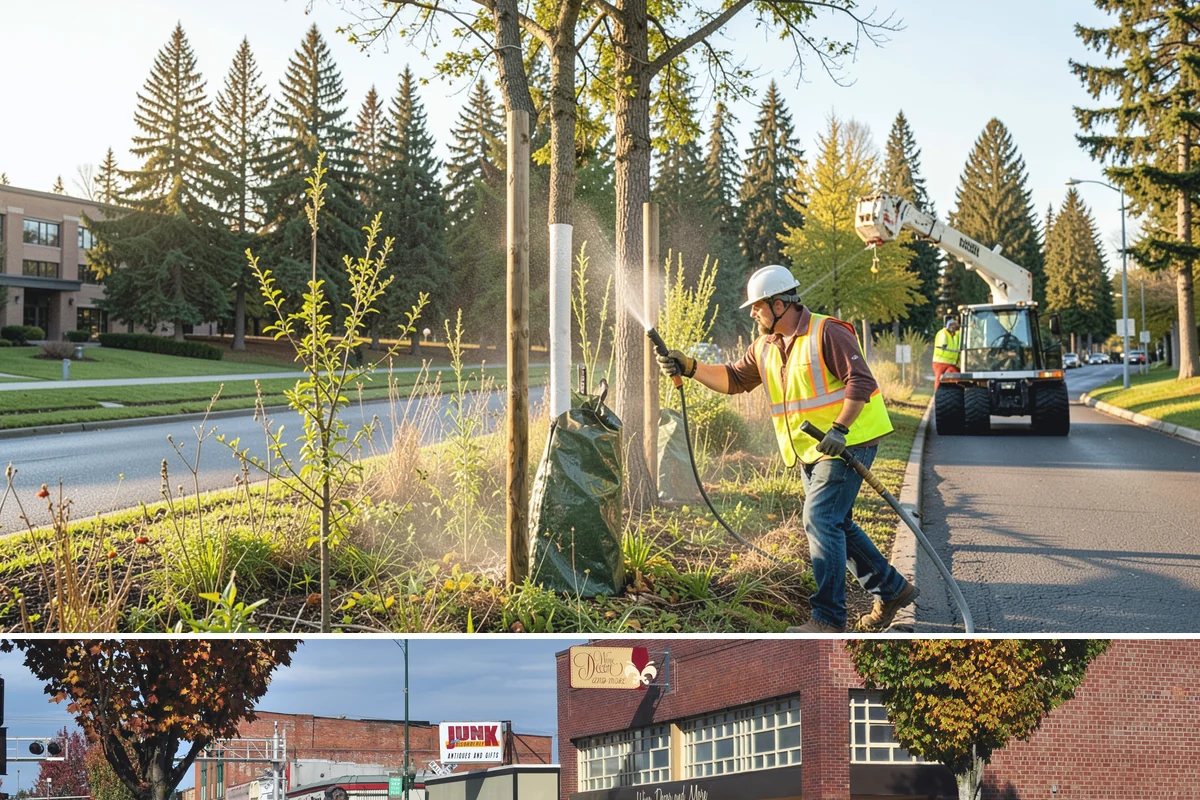 Pet Waste Station Installation in Puyallup, Pierce County, WA - Stations are installed year-round, with expansions often timed for spring ahead of heavier warm-season trail and park use.