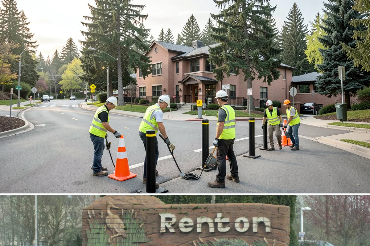 Pet Waste Station Installation in Renton, King County, WA - Stations are installed year-round, with expansions often timed for spring ahead of heavier warm-season trail and park use.