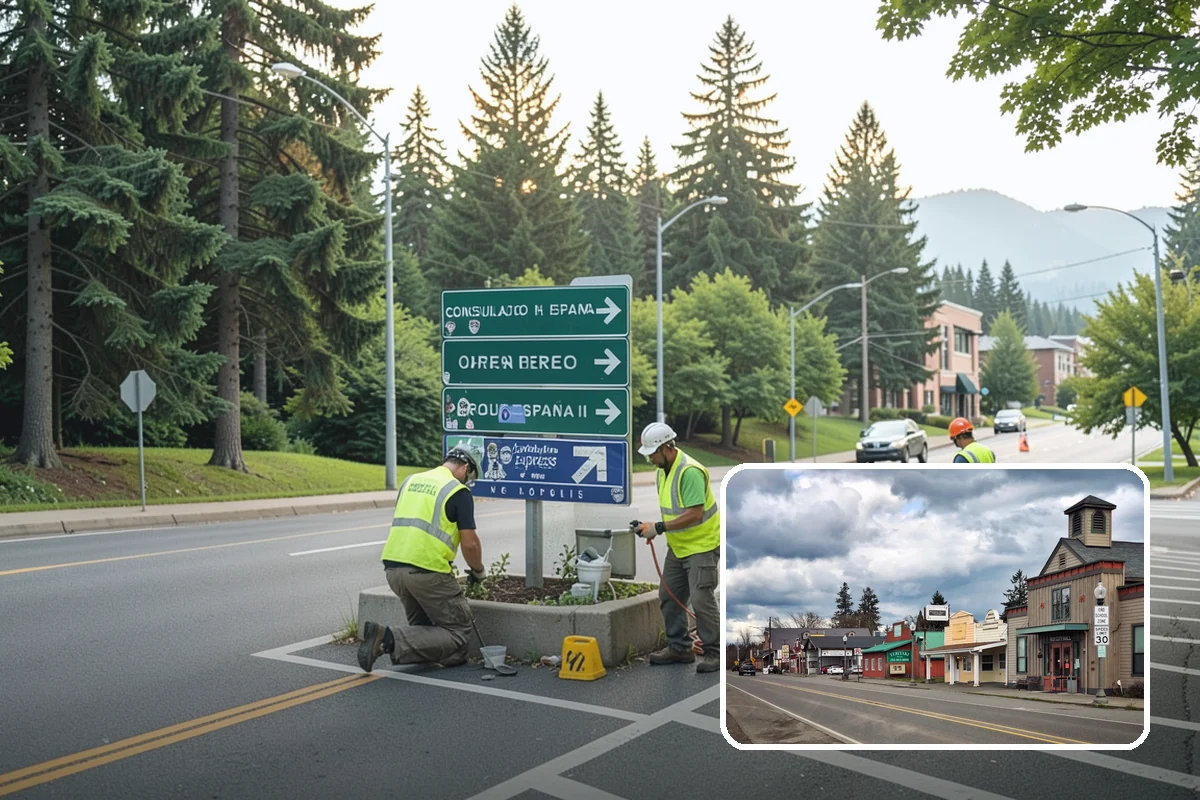 Pet Waste Station Installation in Roy, Pierce County, WA - Improves cleanliness and reduces pet-waste stormwater pollution