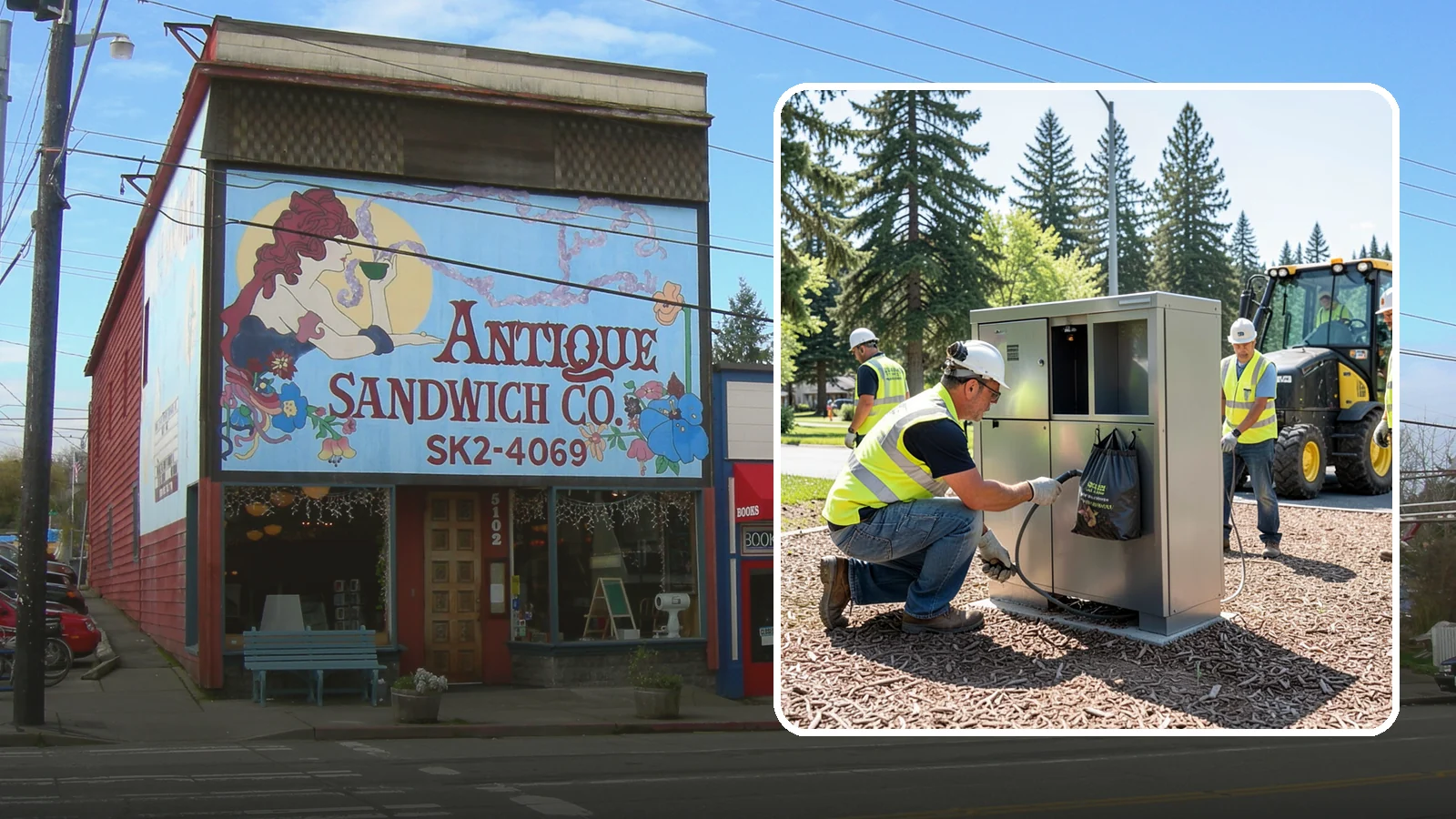 Pet Waste Station Installation in Ruston, Pierce County, WA - We install pet waste stations with bag dispensers and anchored receptacles along trails and in parks.