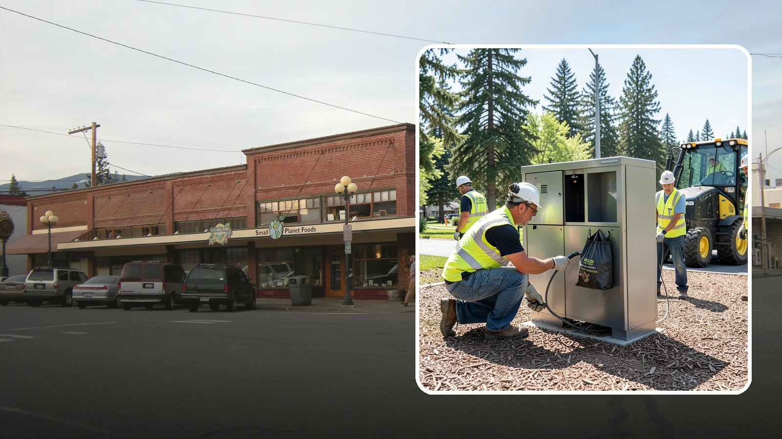 Pet Waste Station Installation in Sedro-Woolley, Skagit County, WA - We install pet waste stations with bag dispensers and anchored receptacles along trails and in parks.