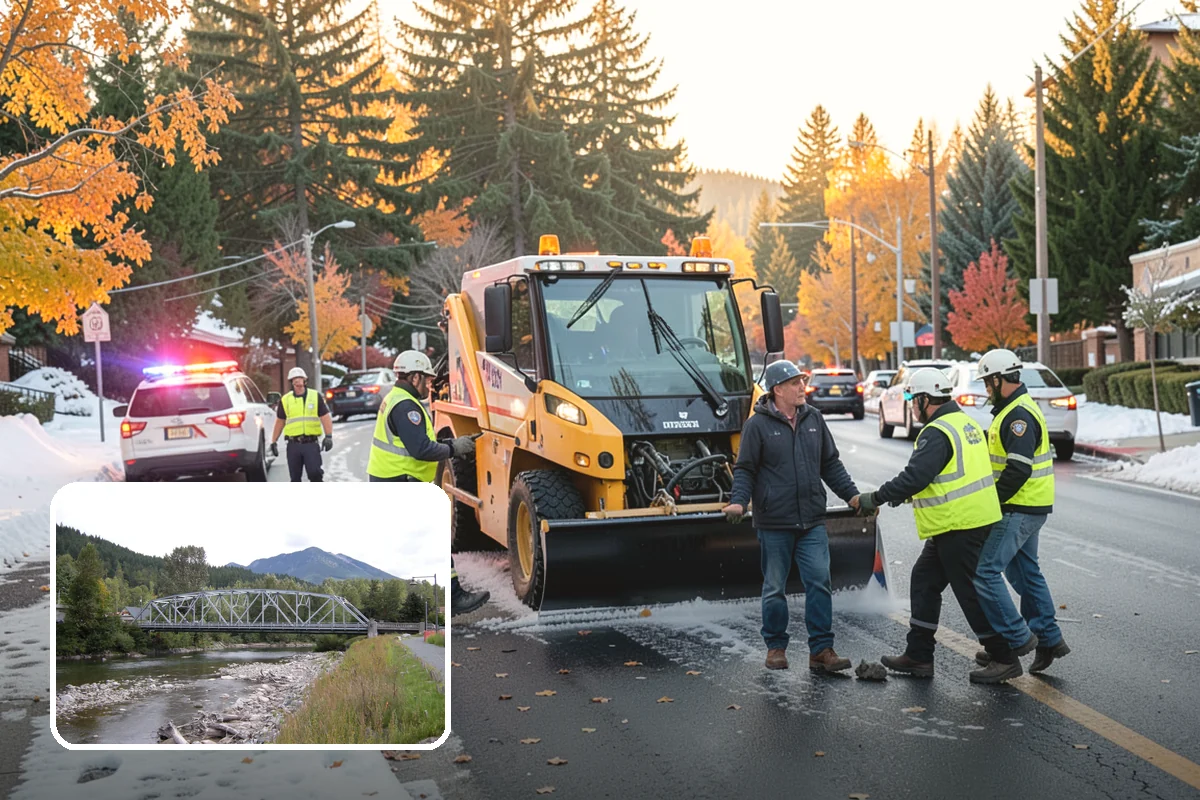 Pet Waste Station Installation in Skykomish, King County, WA - Improves cleanliness and reduces pet-waste stormwater pollution
