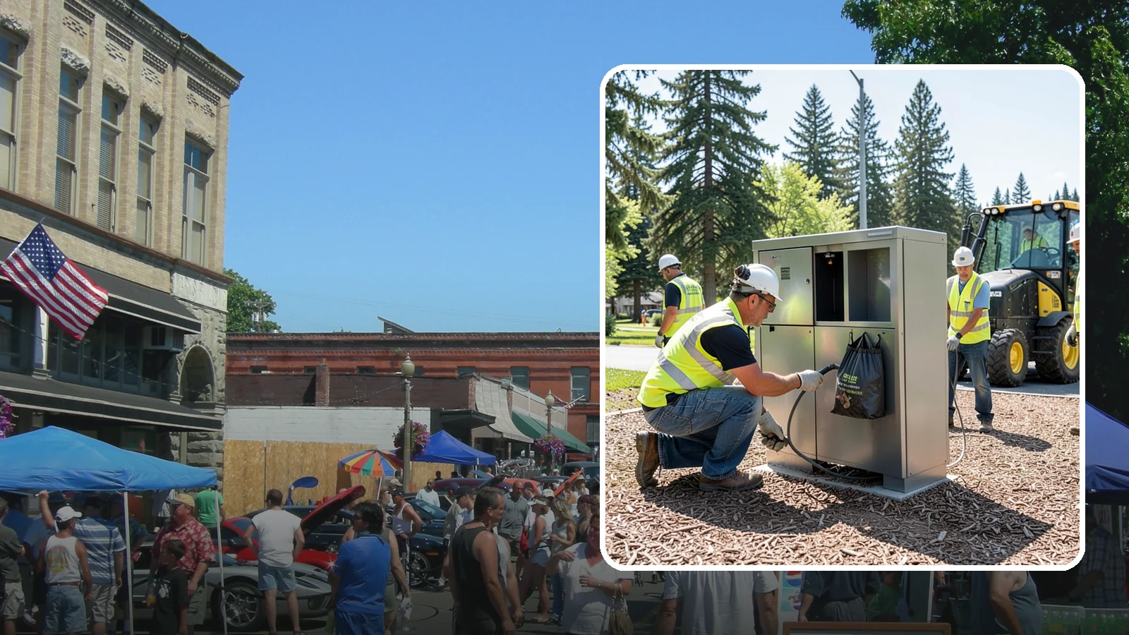 Pet Waste Station Installation in Snohomish, Snohomish County, WA - We install pet waste stations with bag dispensers and anchored receptacles along trails and in parks.