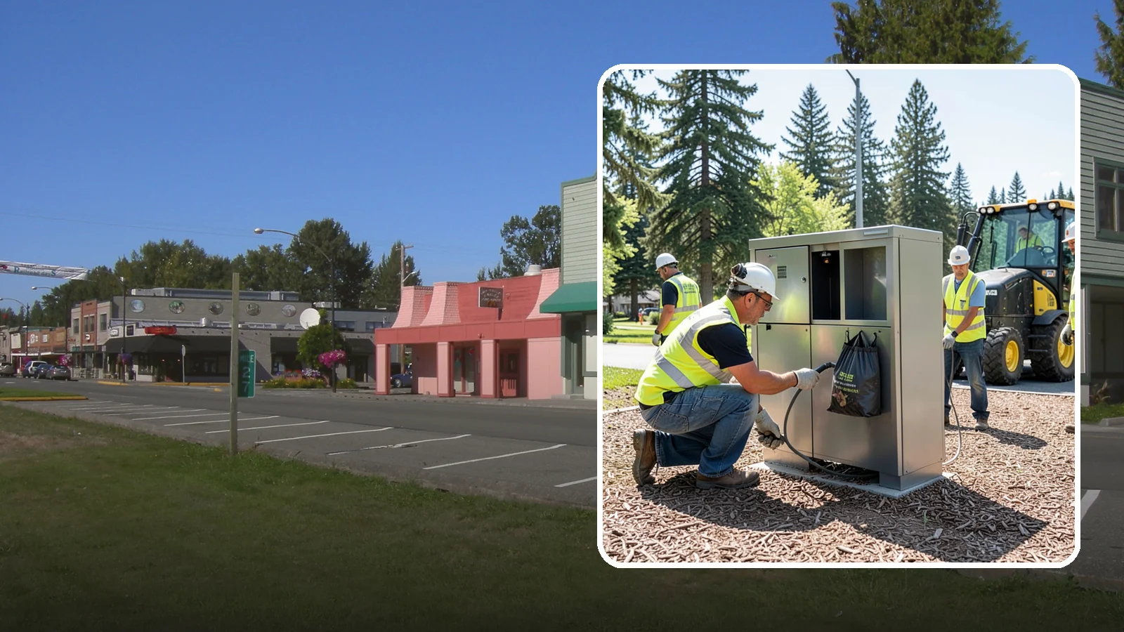 Pet Waste Station Installation in Snoqualmie, King County, WA - We install pet waste stations with bag dispensers and anchored receptacles along trails and in parks.