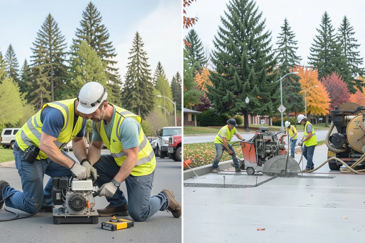 Pickleball Court Maintenance in Auburn, King County, WA - Assess surface condition, drainage, net posts, and line visibility