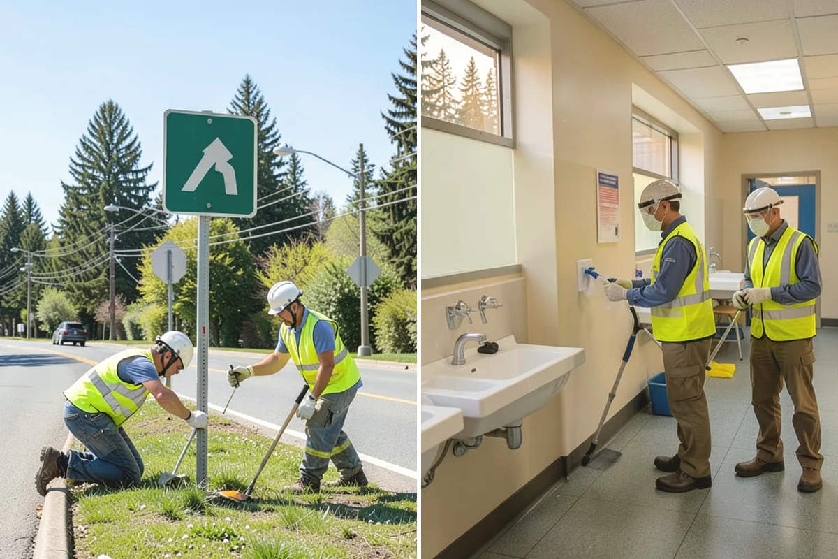Pickleball Court Maintenance in Black Diamond, King County, WA - Assess surface condition, drainage, net posts, and line visibility