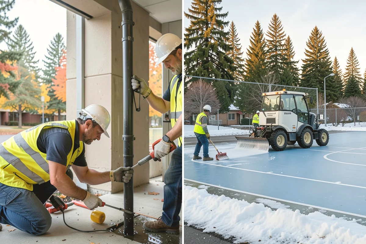 Pickleball Court Maintenance in Carbonado, Pierce County, WA - Assess surface condition, drainage, net posts, and line visibility