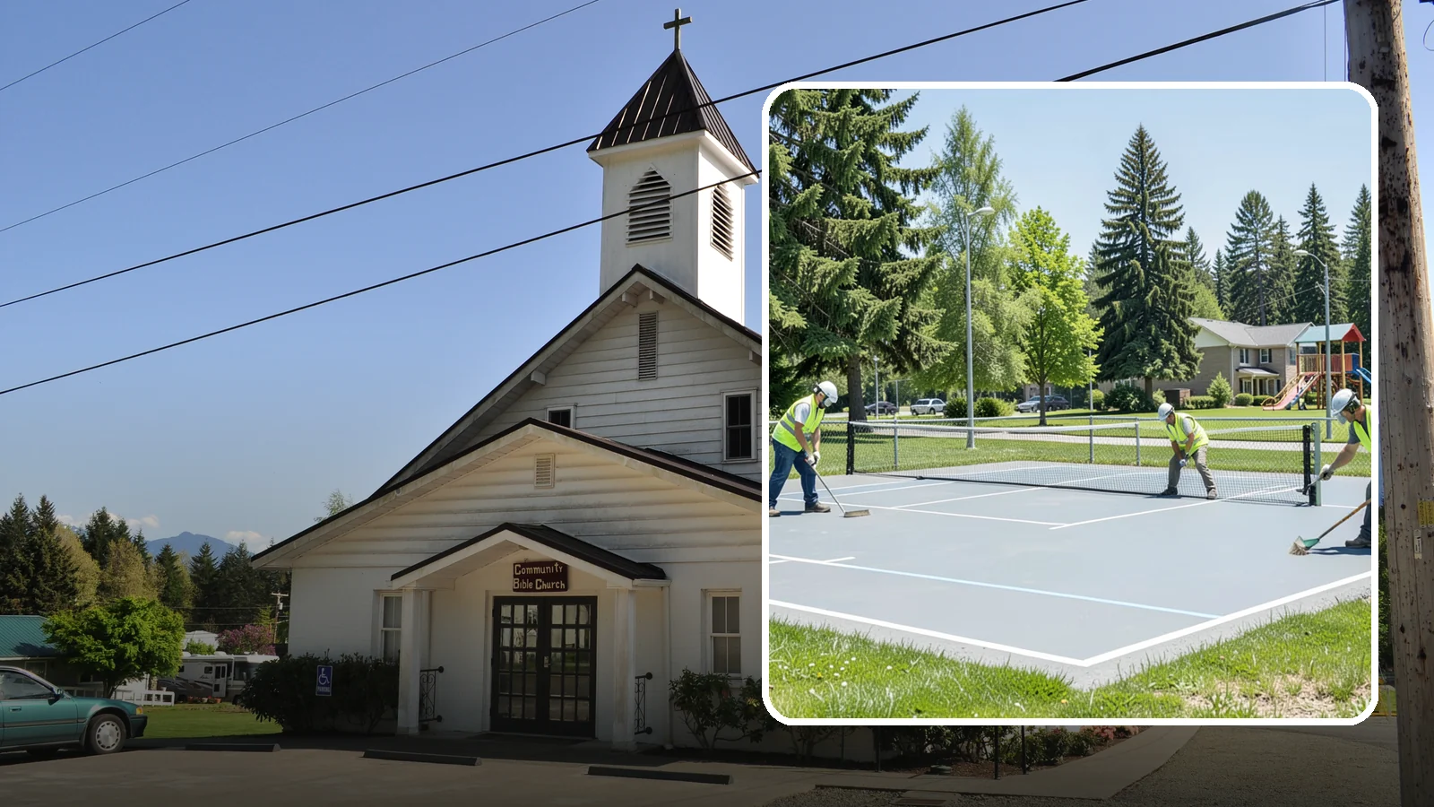 Pickleball Court Maintenance in Concrete, Skagit County, WA - Scheduled upkeep that keeps municipal pickleball courts playable, safe, and compliant for high-demand public programming.