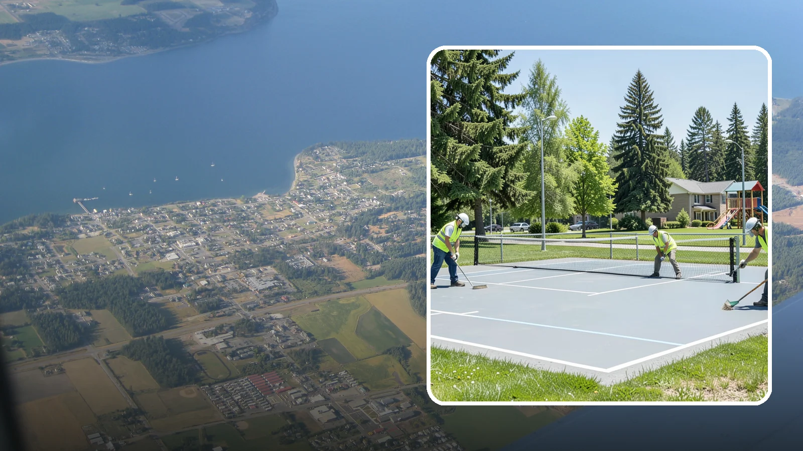 Pickleball Court Maintenance in Coupeville, Island County, WA - Scheduled upkeep that keeps municipal pickleball courts playable, safe, and compliant for high-demand public programming.