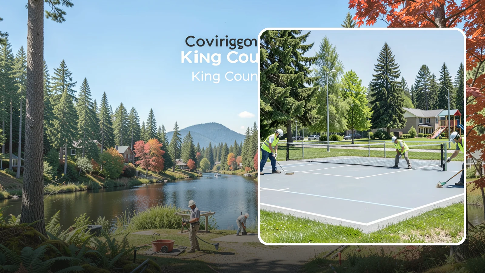 Pickleball Court Maintenance in Covington, King County, WA - Scheduled upkeep that keeps municipal pickleball courts playable, safe, and compliant for high-demand public programming.