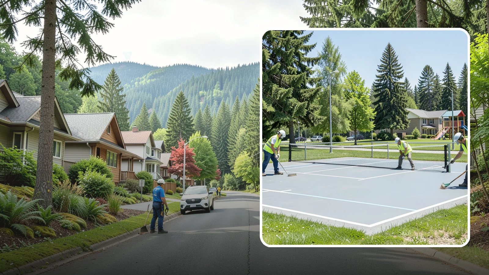 Pickleball Court Maintenance in Darrington, Snohomish County, WA - Scheduled upkeep that keeps municipal pickleball courts playable, safe, and compliant for high-demand public programming.