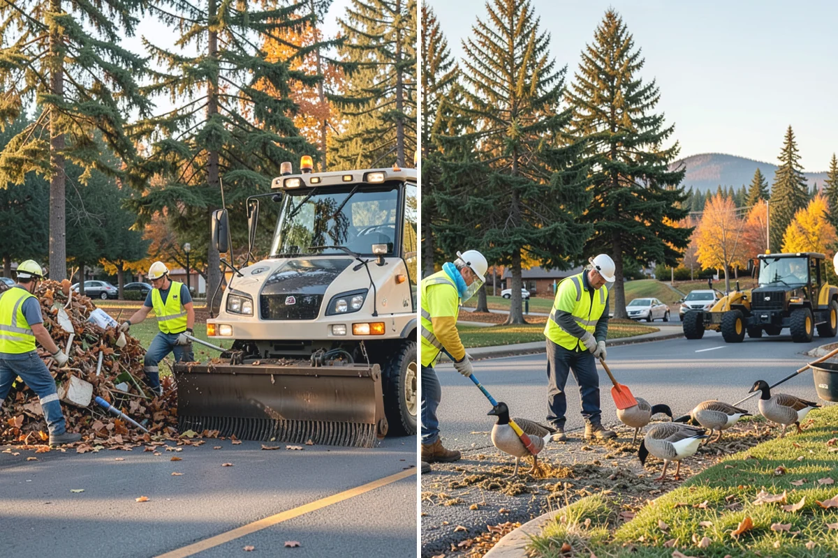 Pickleball Court Maintenance in Darrington, Snohomish County, WA - Assess surface condition, drainage, net posts, and line visibility