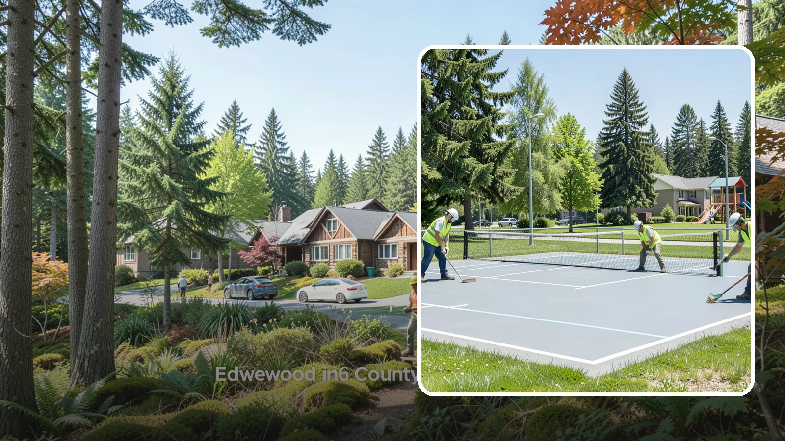 Pickleball Court Maintenance in Edgewood, Pierce County, WA - Scheduled upkeep that keeps municipal pickleball courts playable, safe, and compliant for high-demand public programming.