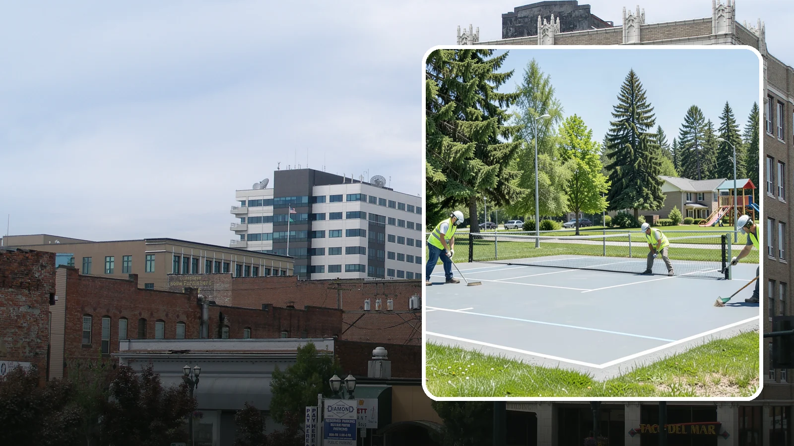 Pickleball Court Maintenance in Everett, Snohomish County, WA - Scheduled upkeep that keeps municipal pickleball courts playable, safe, and compliant for high-demand public programming.