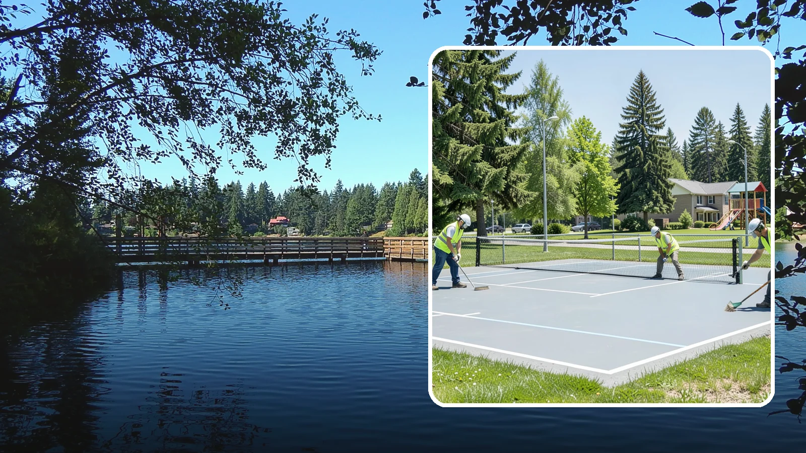 Pickleball Court Maintenance in Federal Way, King County, WA - Scheduled upkeep that keeps municipal pickleball courts playable, safe, and compliant for high-demand public programming.