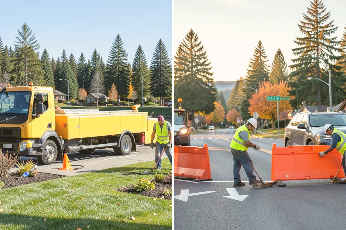 Pickleball Court Maintenance in Fife, Pierce County, WA - Assess surface condition, drainage, net posts, and line visibility
