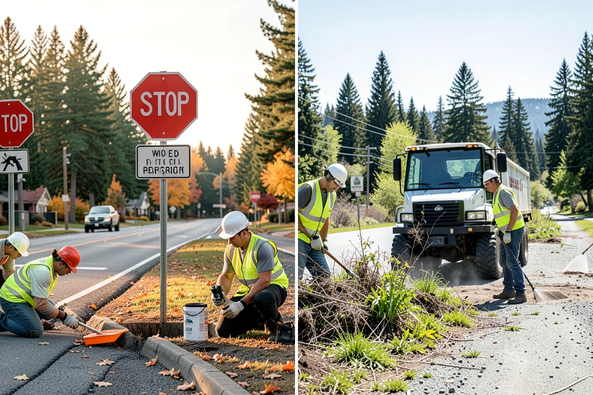 Pickleball Court Maintenance in Hunts Point, King County, WA - Assess surface condition, drainage, net posts, and line visibility