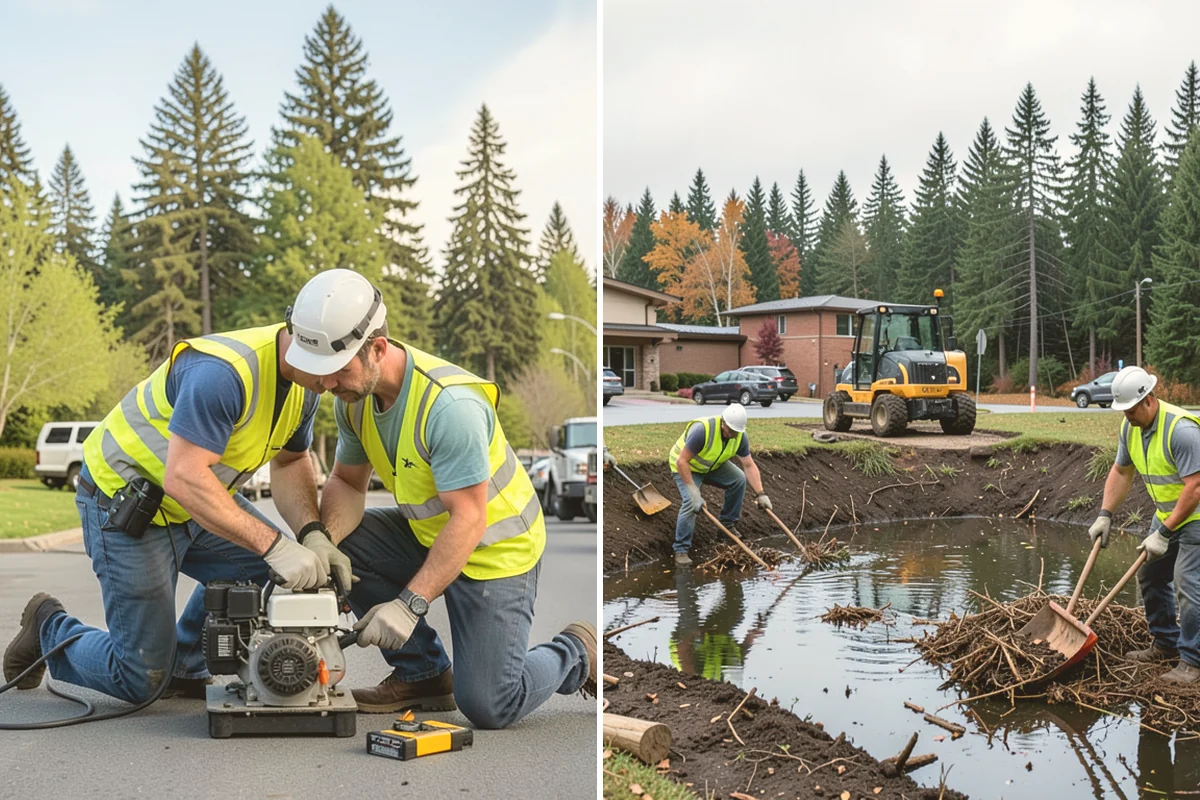 Pickleball Court Maintenance in Index, Snohomish County, WA - Assess surface condition, drainage, net posts, and line visibility