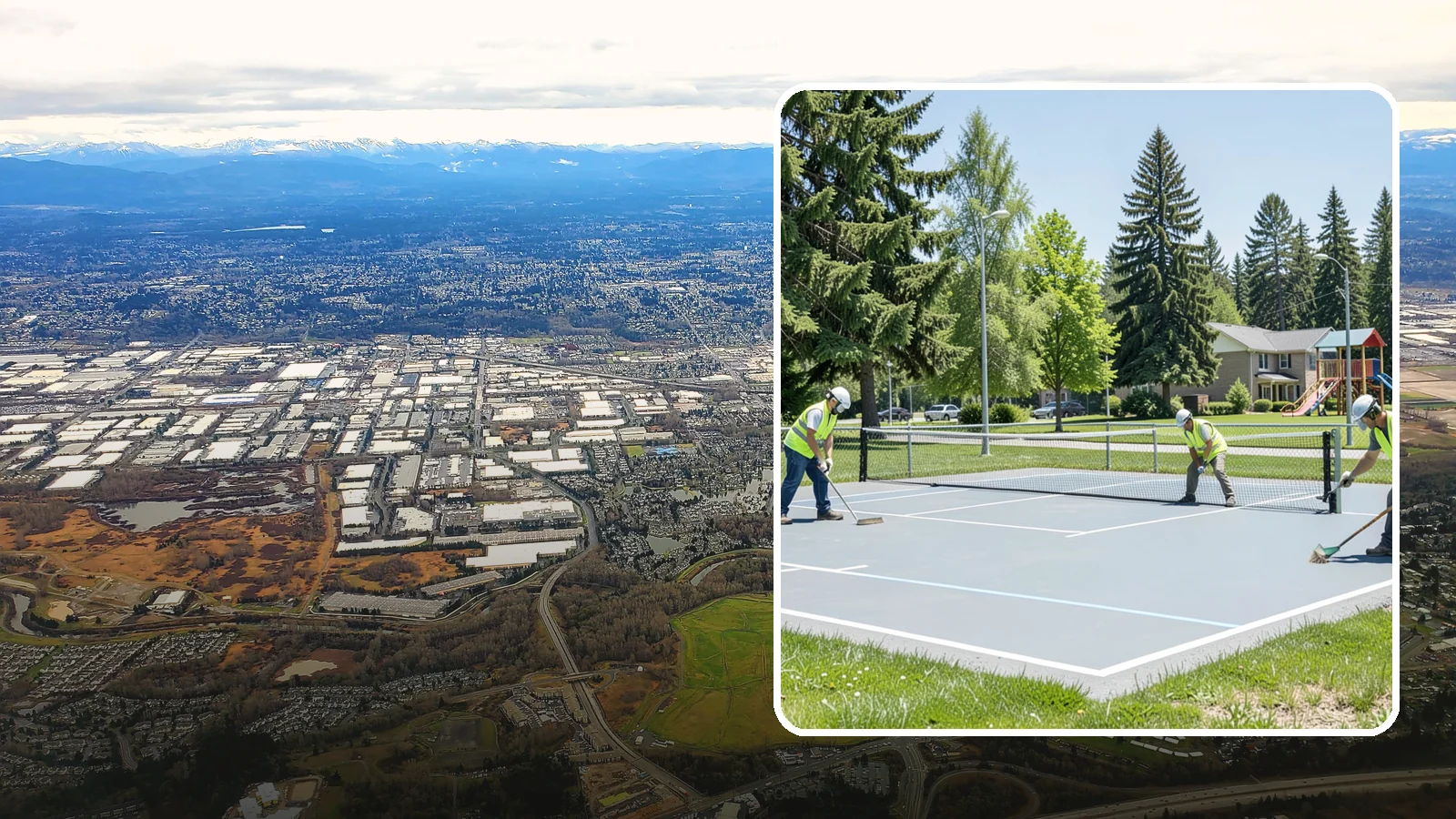 Pickleball Court Maintenance in Kent, King County, WA - Scheduled upkeep that keeps municipal pickleball courts playable, safe, and compliant for high-demand public programming.