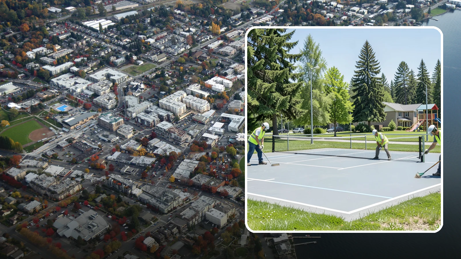 Pickleball Court Maintenance in Kirkland, King County, WA - Scheduled upkeep that keeps municipal pickleball courts playable, safe, and compliant for high-demand public programming.