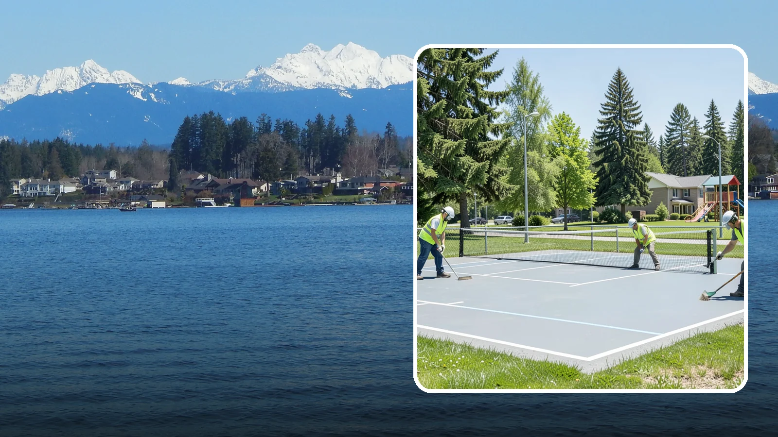 Pickleball Court Maintenance in Lake Stevens, Snohomish County, WA - Scheduled upkeep that keeps municipal pickleball courts playable, safe, and compliant for high-demand public programming.