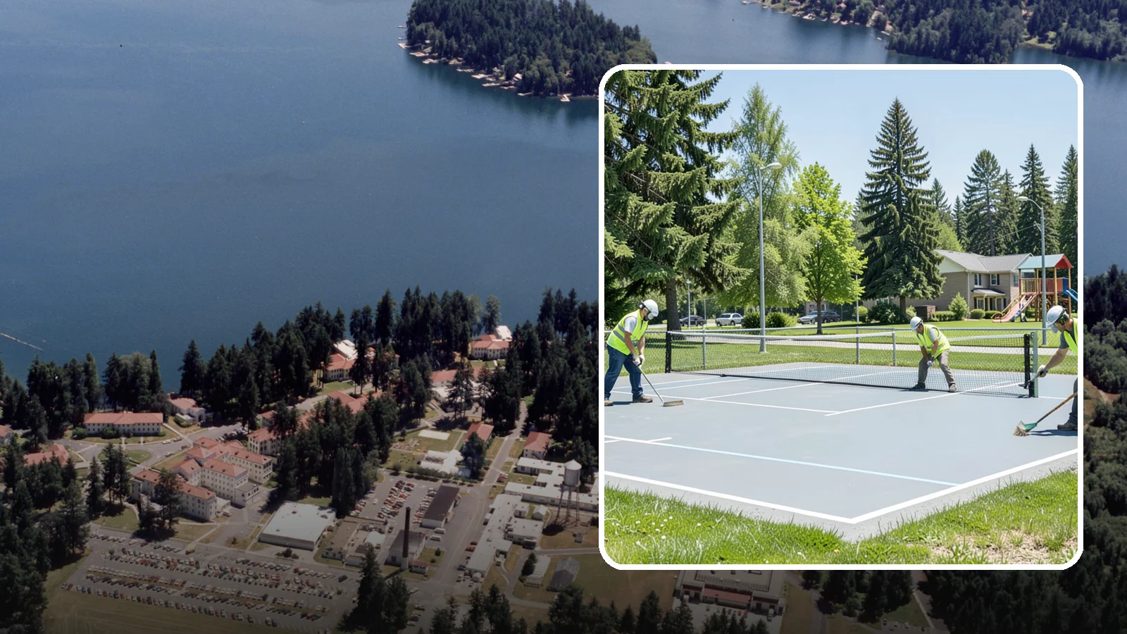 Pickleball Court Maintenance in Lakewood, Pierce County, WA - Scheduled upkeep that keeps municipal pickleball courts playable, safe, and compliant for high-demand public programming.