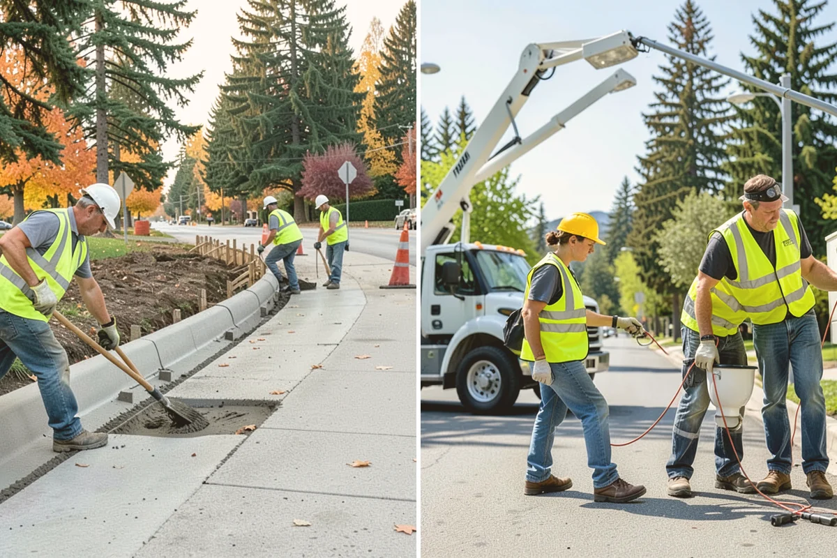 Pickleball Court Maintenance in Langley, Island County, WA - Assess surface condition, drainage, net posts, and line visibility