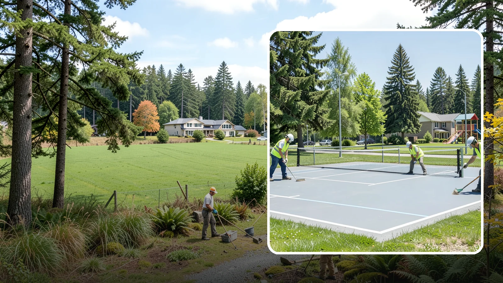 Pickleball Court Maintenance in Lyman, Skagit County, WA - Scheduled upkeep that keeps municipal pickleball courts playable, safe, and compliant for high-demand public programming.