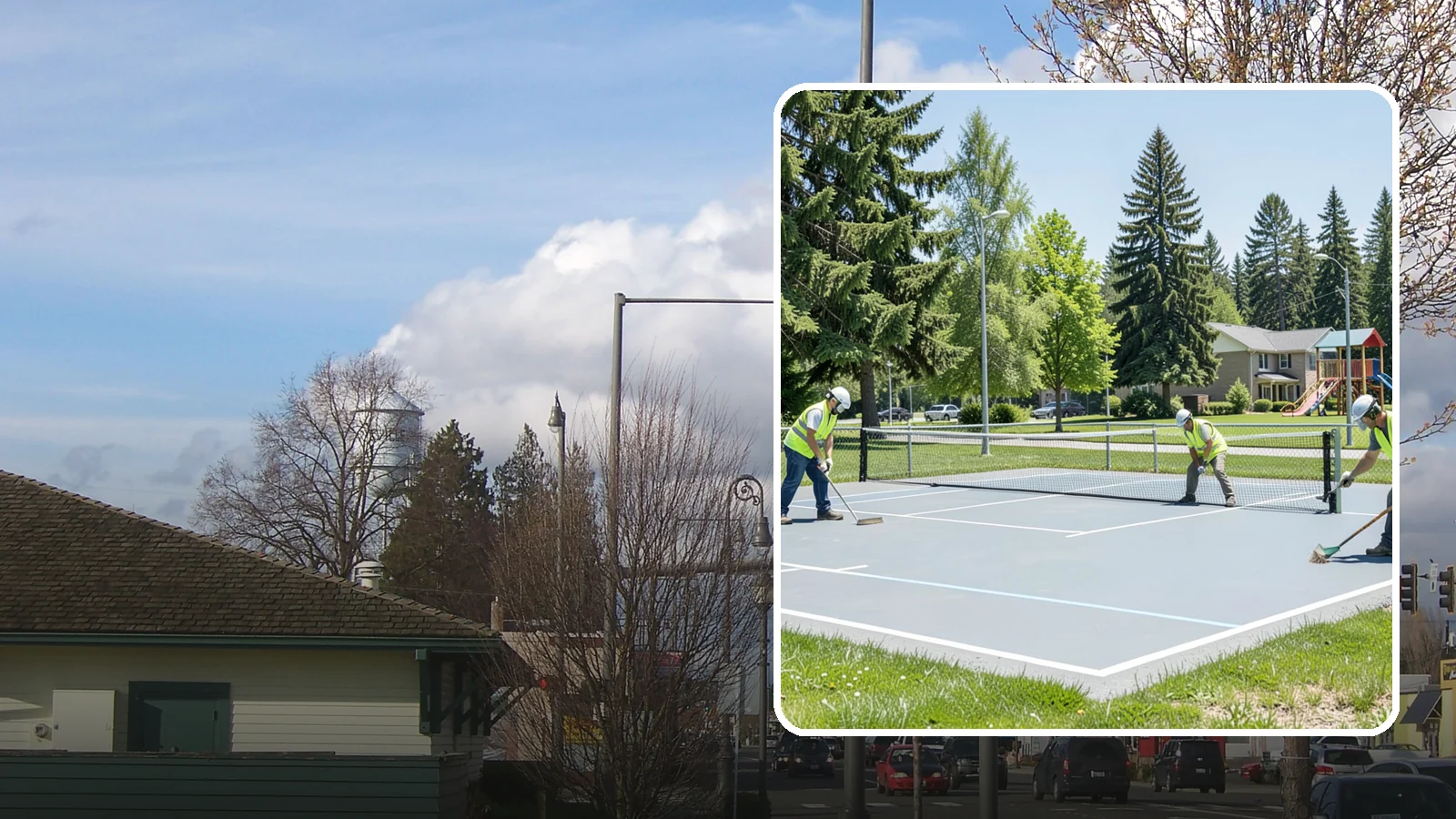Pickleball Court Maintenance in Marysville, Snohomish County, WA - Scheduled upkeep that keeps municipal pickleball courts playable, safe, and compliant for high-demand public programming.