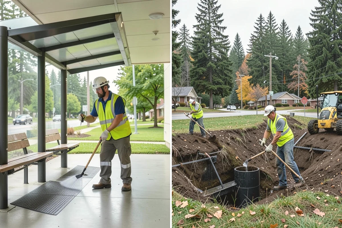 Pickleball Court Maintenance in Monroe, Snohomish County, WA - Assess surface condition, drainage, net posts, and line visibility