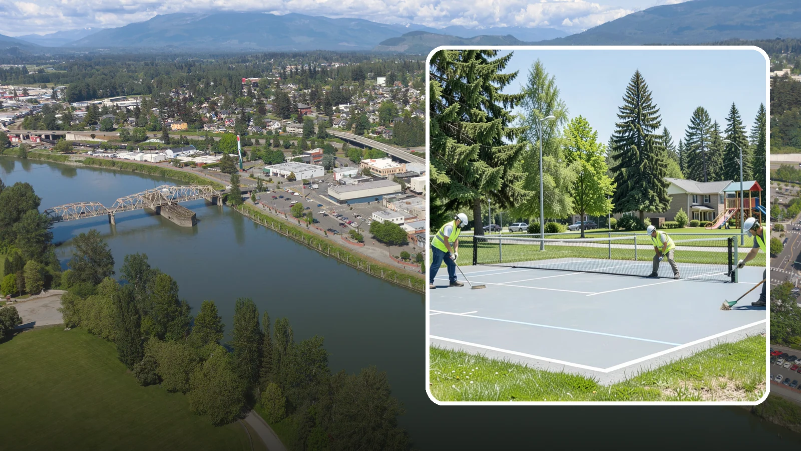 Pickleball Court Maintenance in Mount Vernon, Skagit County, WA - Scheduled upkeep that keeps municipal pickleball courts playable, safe, and compliant for high-demand public programming.