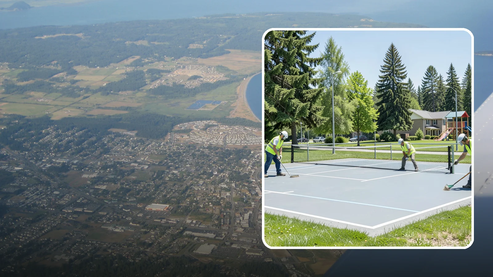 Pickleball Court Maintenance in Oak Harbor, Island County, WA - Scheduled upkeep that keeps municipal pickleball courts playable, safe, and compliant for high-demand public programming.