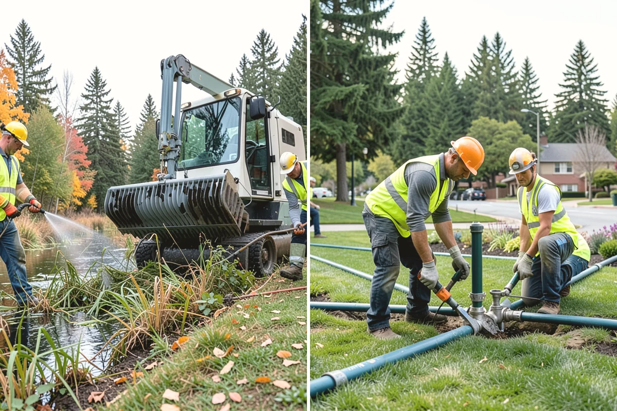 Pickleball Court Maintenance in Oak Harbor, Island County, WA - Assess surface condition, drainage, net posts, and line visibility