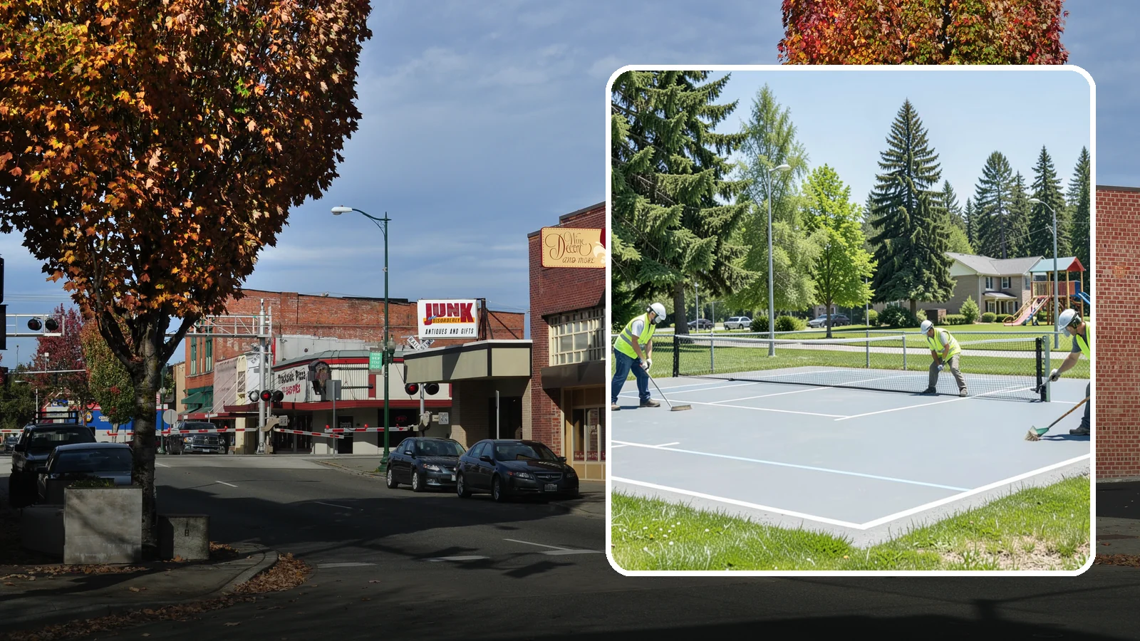Pickleball Court Maintenance in Puyallup, Pierce County, WA - Scheduled upkeep that keeps municipal pickleball courts playable, safe, and compliant for high-demand public programming.