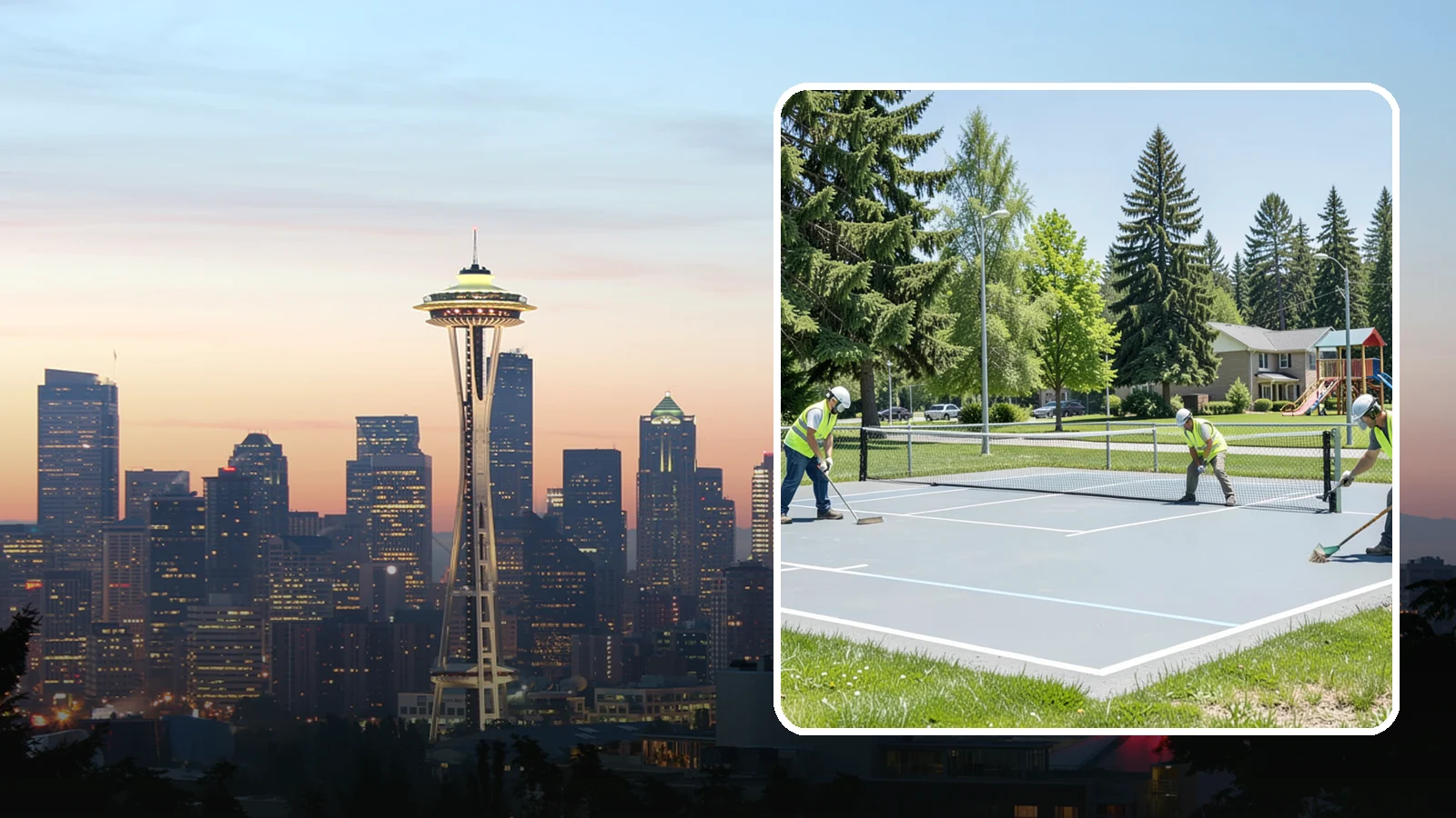 Pickleball Court Maintenance in Seattle, King County, WA - Scheduled upkeep that keeps municipal pickleball courts playable, safe, and compliant for high-demand public programming.