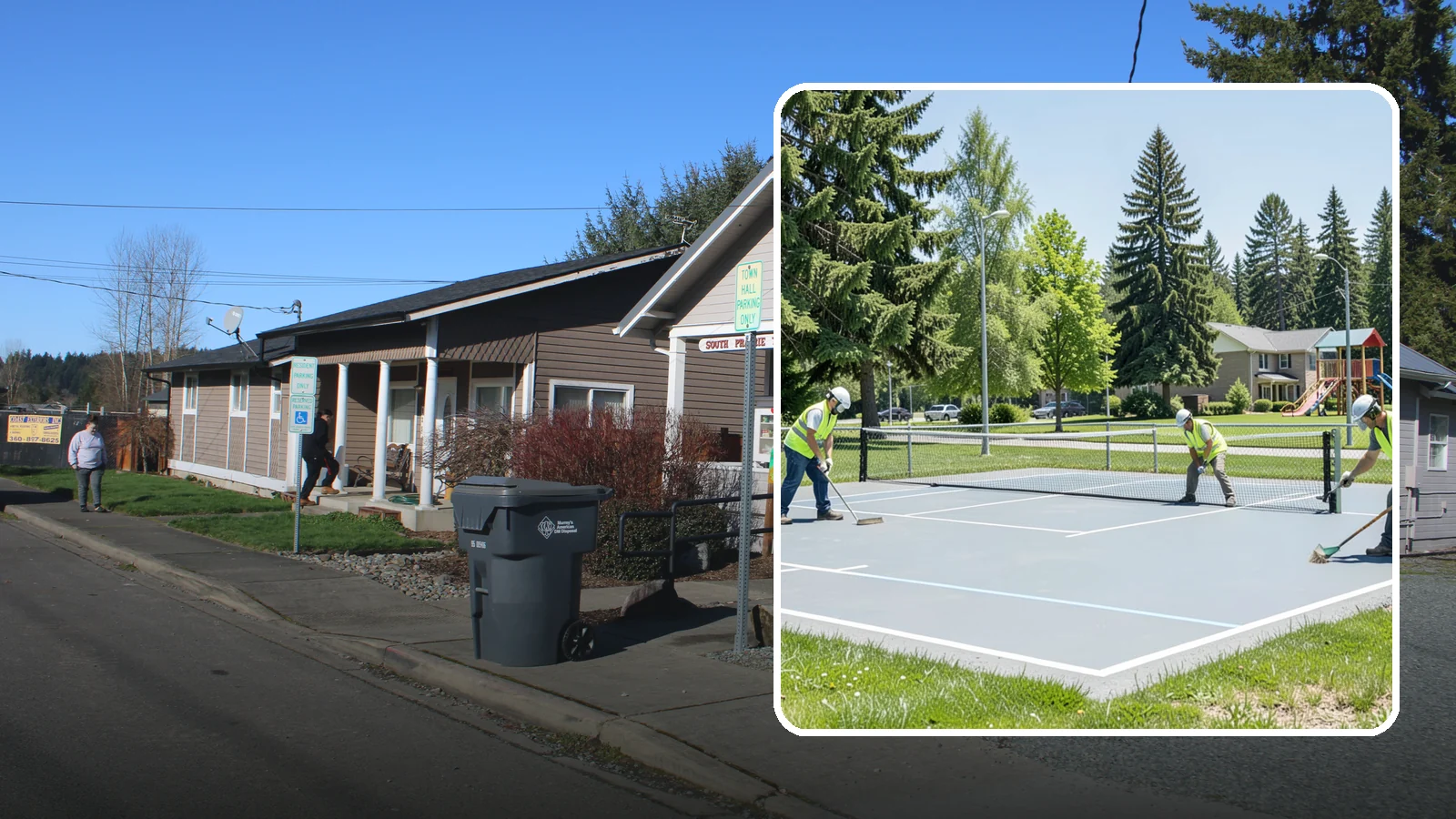 Pickleball Court Maintenance in South Prairie, Pierce County, WA - Scheduled upkeep that keeps municipal pickleball courts playable, safe, and compliant for high-demand public programming.
