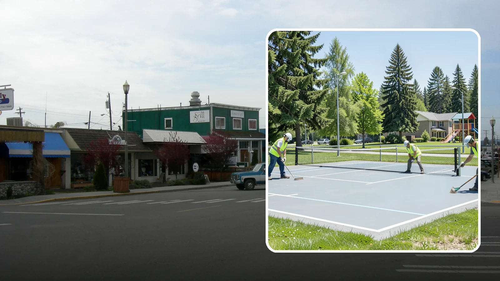 Pickleball Court Maintenance in Stanwood, Snohomish County, WA - Scheduled upkeep that keeps municipal pickleball courts playable, safe, and compliant for high-demand public programming.