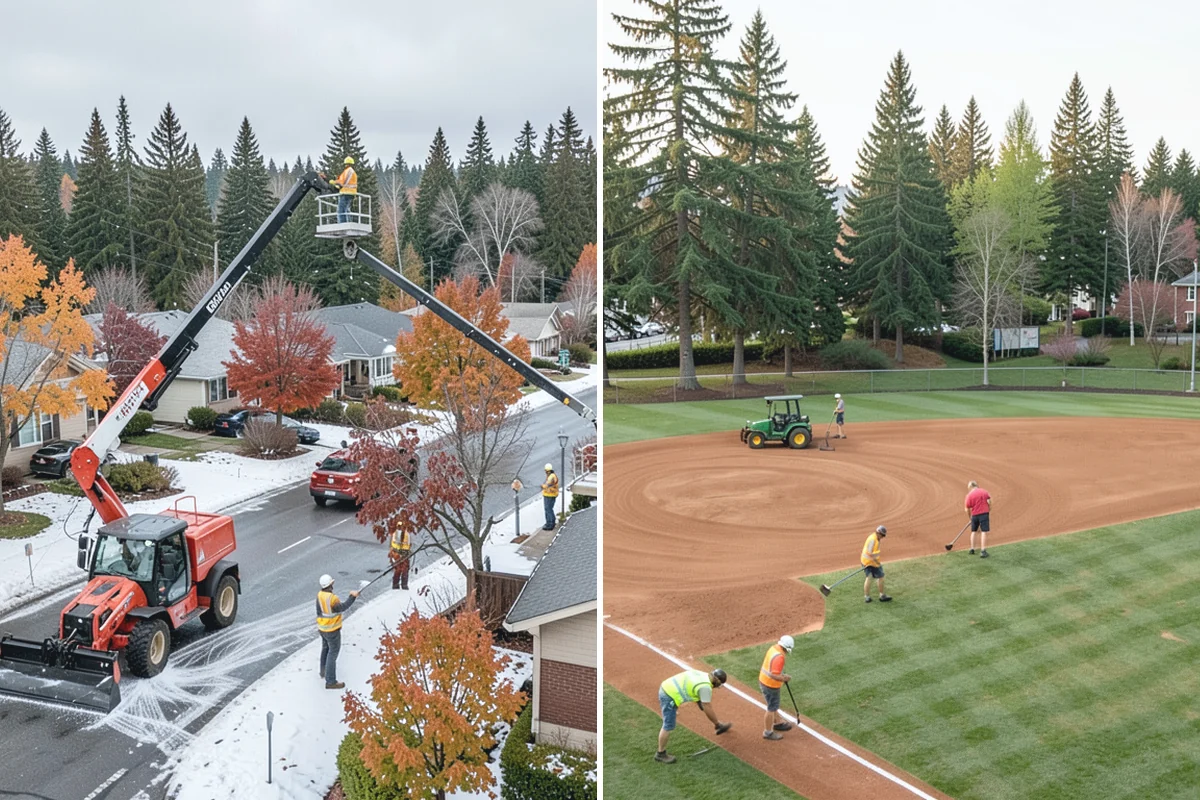Pickleball Court Maintenance in Sumner, Pierce County, WA - Assess surface condition, drainage, net posts, and line visibility