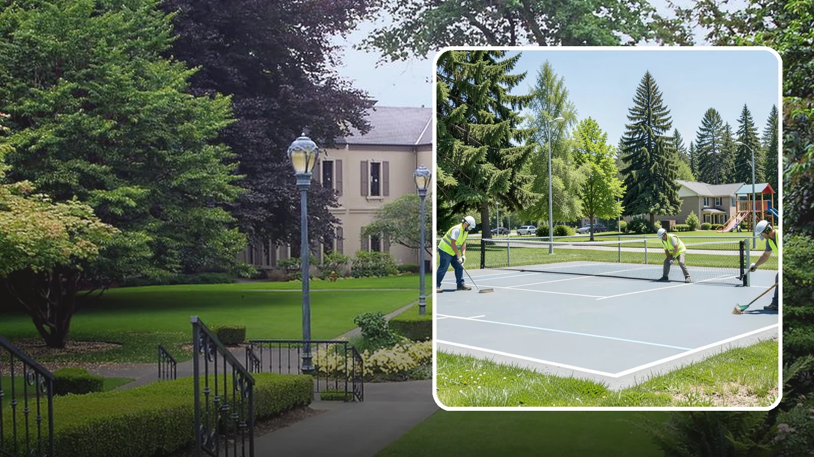 Pickleball Court Maintenance in Woodinville, King County, WA - Scheduled upkeep that keeps municipal pickleball courts playable, safe, and compliant for high-demand public programming.