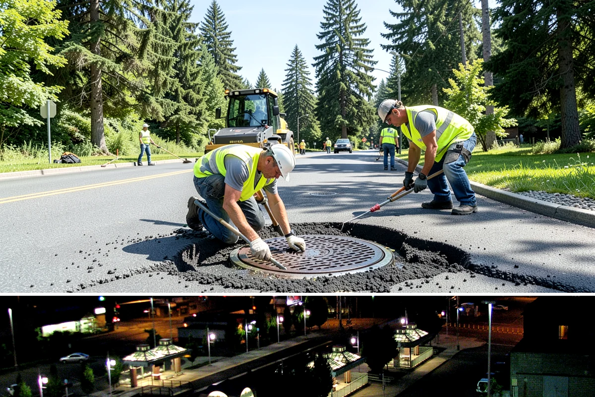 Pickleball Line Conversion in Auburn, King County, WA - Warm, dry summer months provide the ideal window for paint adhesion and rapid return to play.