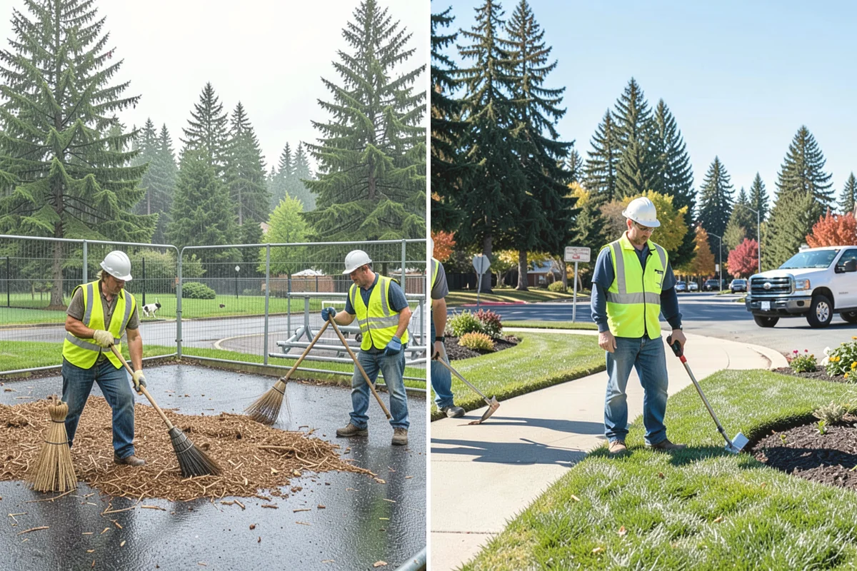 Pickleball Line Conversion in Black Diamond, King County, WA - Review the existing court and programming goals