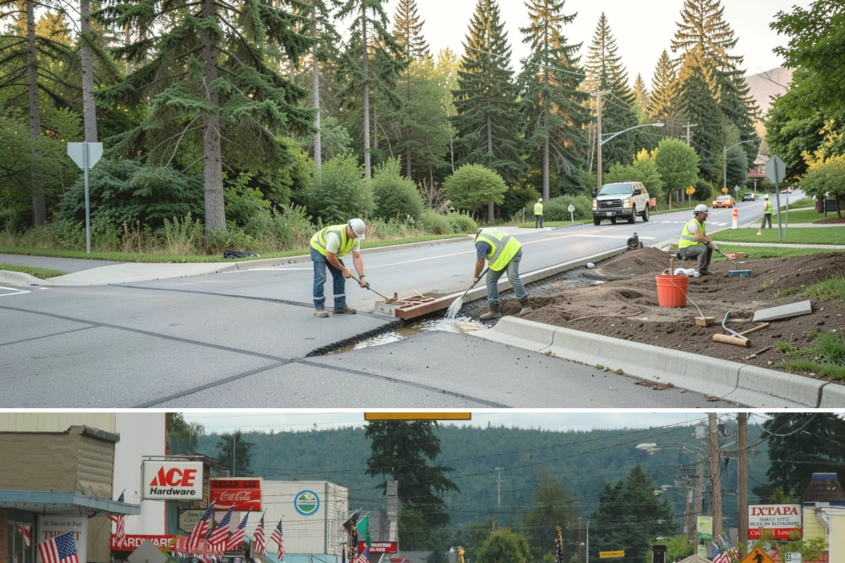 Pickleball Line Conversion in Carnation, King County, WA - Warm, dry summer months provide the ideal window for paint adhesion and rapid return to play.