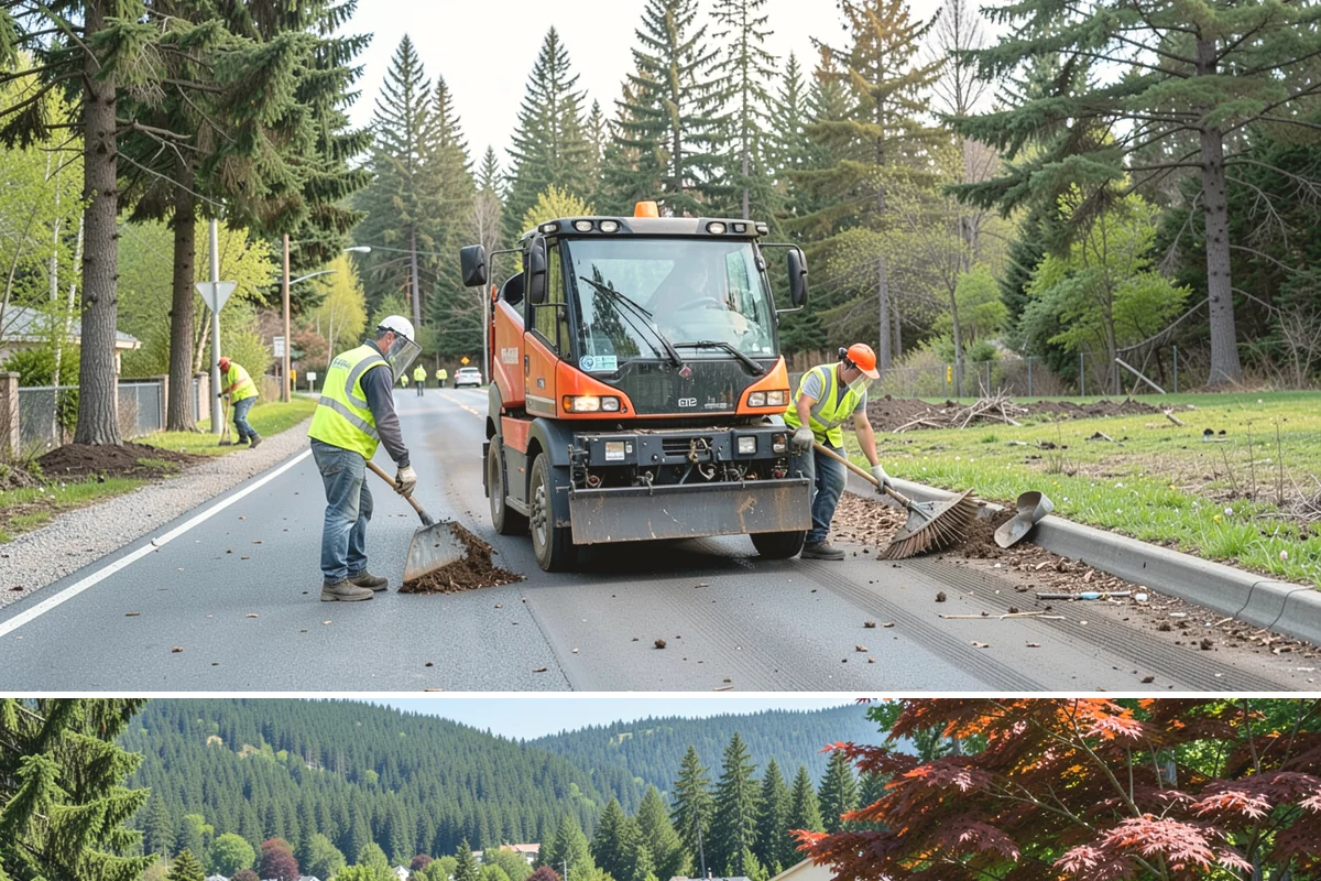 Pickleball Line Conversion in Index, Snohomish County, WA - Warm, dry summer months provide the ideal window for paint adhesion and rapid return to play.
